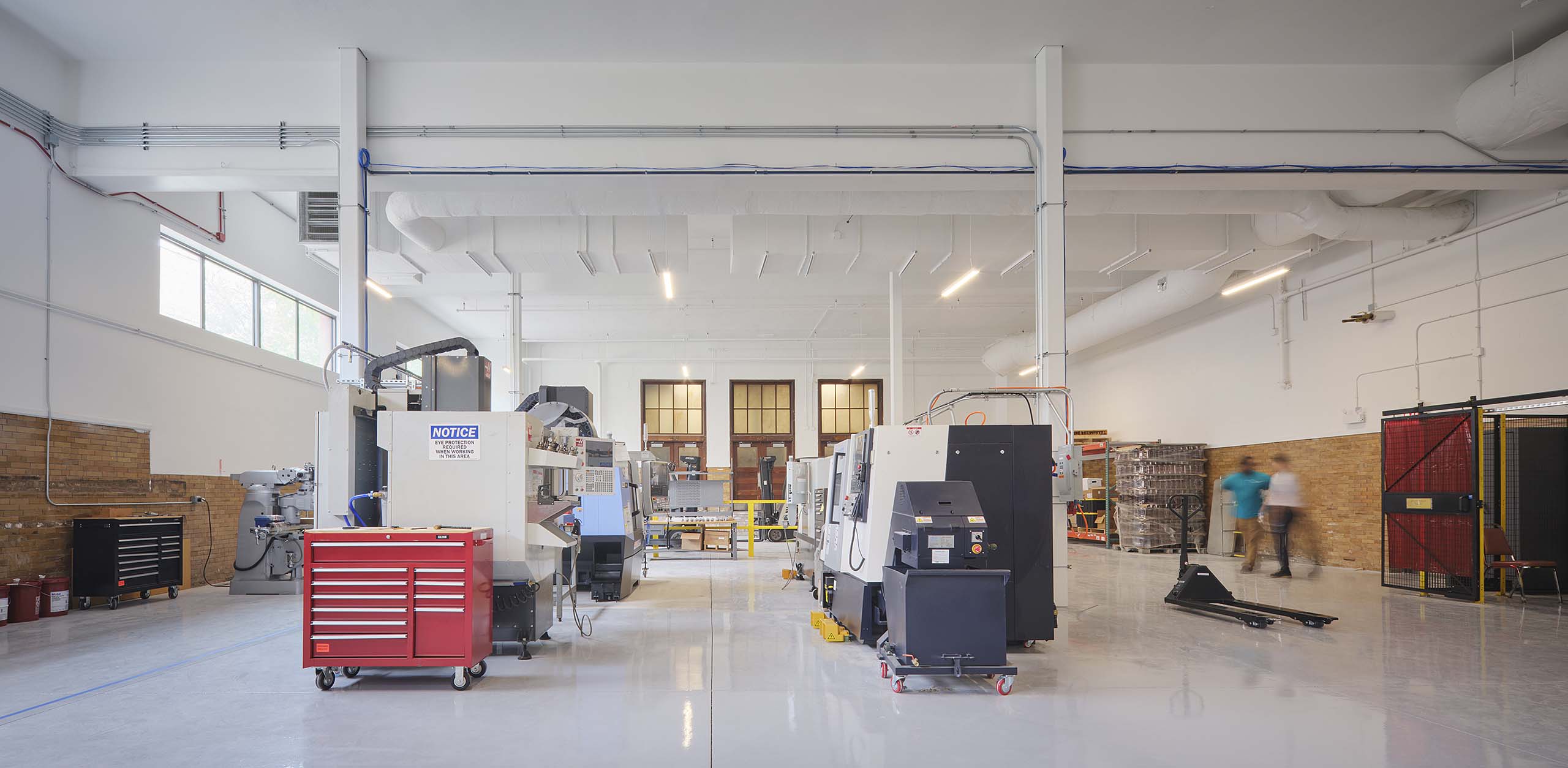 image of the interior of a workshop